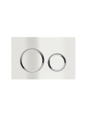 Meir Sigma 21 Dual Flush Plates to suit Geberit -  PVD Brushed Nickel