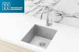 Lavello Kitchen Sink - Single Bowl 380 x 440 - PVD Brushed Nickel - MKSP-S380440-PVDBN