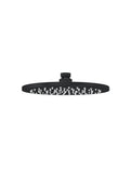 Round Shower Rose 200mm - Matte Black - MH04N