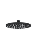 Round Shower Rose 200mm - Matte Black - MH04N