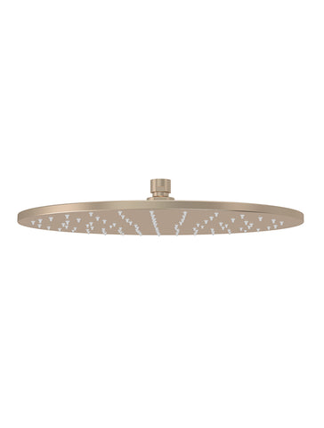 Round Shower Rose 300mm - Champagne