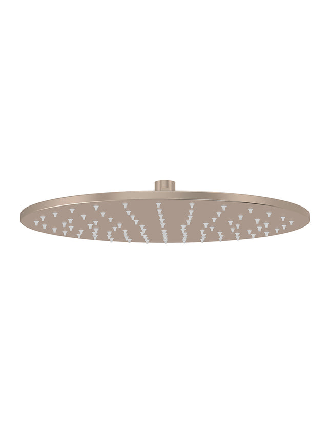 Round Shower Rose 300mm - Champagne (SKU: MH06N-CH) by Meir