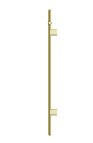 Heated Vertical Towel Rail - PVD Tiger Bronze