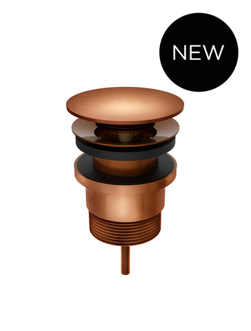 Universal all-in-one Pop Up Waste - Basin & Bath - Lustre Bronze