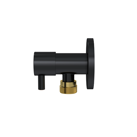 Mini Stop Cistern Tap - Matte Black