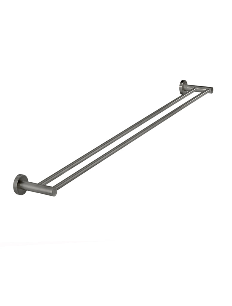 Double towel shop rail 900mm
