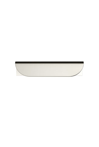 Öppen Edge-Pull 75mm Cabinet Handle (Brushed) - PVD Brushed Nickel