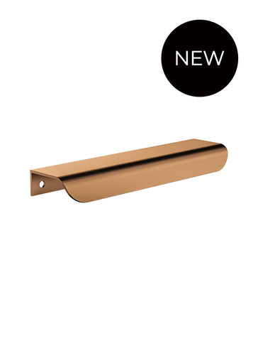 Öppen Edge-Pull 150mm Cabinet Handle (Brushed) - Lustre Bronze