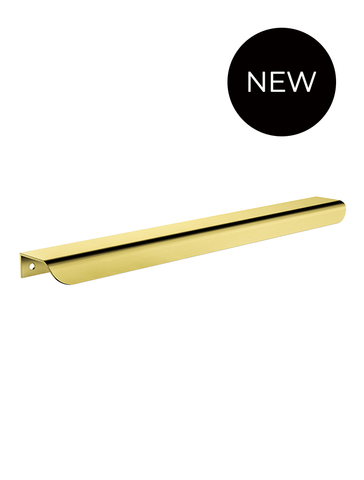 Öppen Edge-Pull 300mm Cabinet Handle (Brushed) - PVD Tiger Bronze