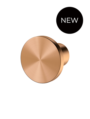 Öppen Knob Cabinet Handle (Brushed) - Lustre Bronze