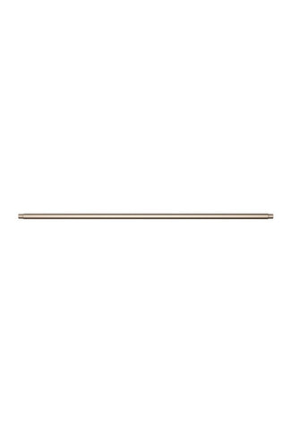 Öppen Round Pull 520mm Cabinet Handle (Brushed) - PVD Champagne