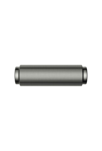 Öppen T-Pull Cabinet Handle (Linear Knurled) - Shadow Gunmetal