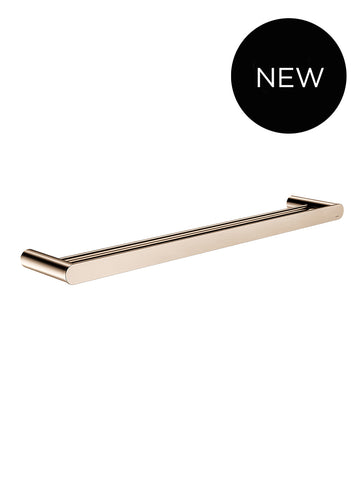 Curvaé Double Towel Rail 600mm - Champagne