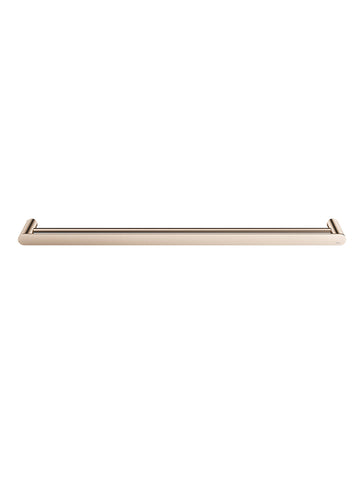 Curvaé Double Towel Rail 800mm - Champagne