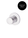 Round Wall Mixer Pinless Handle Trim Kit (In-wall Body Not Included) - Polished Chrome - MW03PN-FIN-C