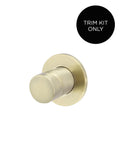 Round Wall Mixer Pinless Handle Trim Kit (In-wall Body Not Included) - PVD Tiger Bronze - MW03PN-FIN-PVDBB