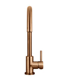 Round Gooseneck Kitchen Mixer Tap - Lustre Bronze - MK03-PVDBZ