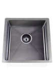 Lavello Kitchen Sink - Single Bowl 450 x 450 - PVD Gunmetal Black - MKSP-S450450-PVDGM