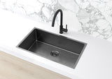 Lavello Kitchen Sink - Single Bowl 760 x 440 - PVD Gunmetal Black - MKSP-S760440-PVDGM