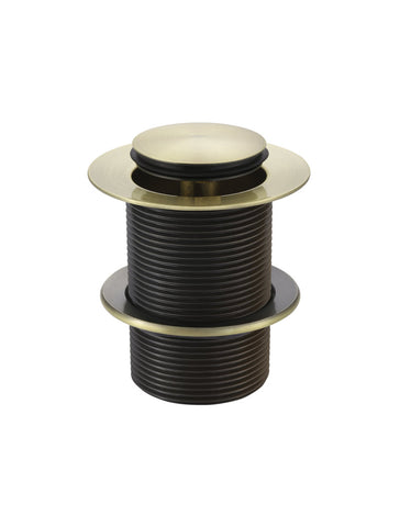 40mm Pop Up Waste - No Overflow / Unslotted - PVD Tiger Bronze