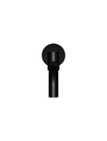 Round Swivel Wall Spout - Matte Black - MS16