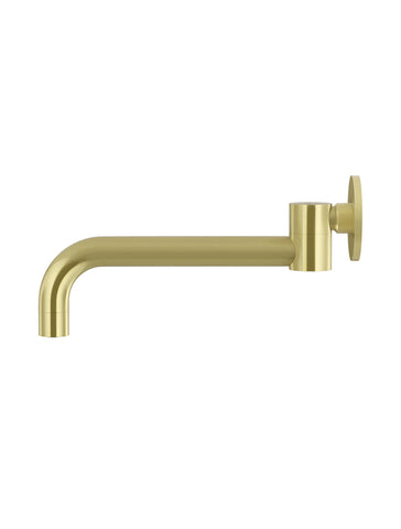 Round Swivel Wall Spout - PVD Tiger Bronze