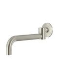 Round Swivel Wall Spout - PVD Brushed Nickel - MS16-PVDBN