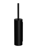 Round Toilet Brush & Holder - Matte Black - MTO02N-R