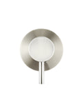 Round Wall Mixer Short Pin–lever Trim Kit (In-wall Body Not Included) - PVD Brushed Nickel - MW03S-FIN-PVDBN