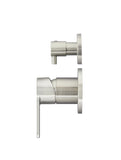 Round Diverter Mixer Paddle Handle Trim Kit (In-wall Body Not Included) - PVD Brushed Nickel - MW07TSPD-FIN-PVDBN