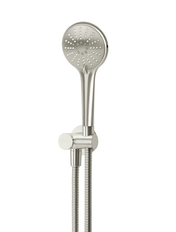 Round Hand Shower on Swivel Bracket - PVD Brushed Nickel