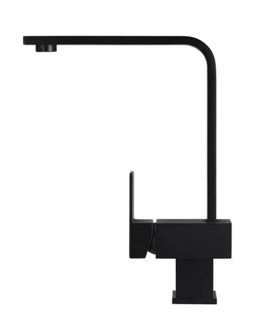 Meir Square Kitchen Mixer - Matte Black