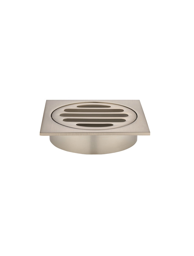 Square floor online drain grate