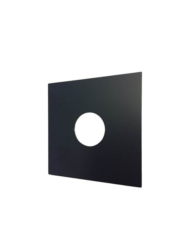 Square Cover Plate Tilers Mistake - Matte Black (SKU: MP-TM) by Meir