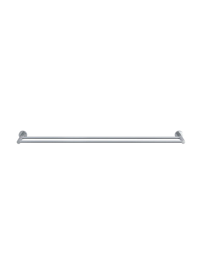 Round Double Towel Rail 900mm Polished Chrome MR01 R90 C Meir