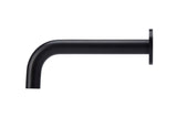 Universal Round Curved Spout - Matte Black - MS05