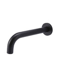 Universal Round Curved Spout - Matte Black - MS05