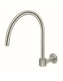Round High-Rise Swivel Wall Spout - PVD Brushed Nickel - MS07-PVDBN