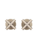 Round Cross Handle Jumper Valve Wall Top Assemblies - Champagne - MW08JL-CH