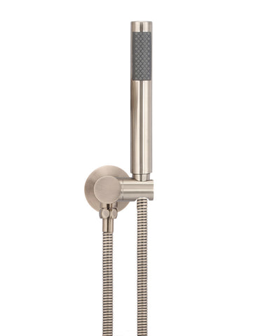 Round Shower on Swivel Bracket - Champagne