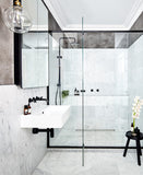 Universal Round Curved Spout - Matte Black - MS05