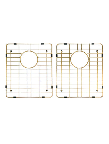 Lavello Protection Grid for MKSP-D760440 (2pcs) - Brushed Bronze Gold