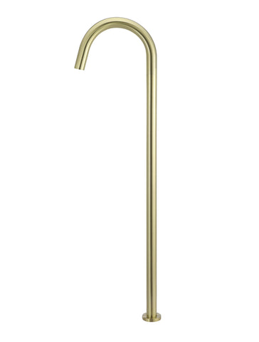 Round Freestanding Bath Spout - PVD Tiger Bronze