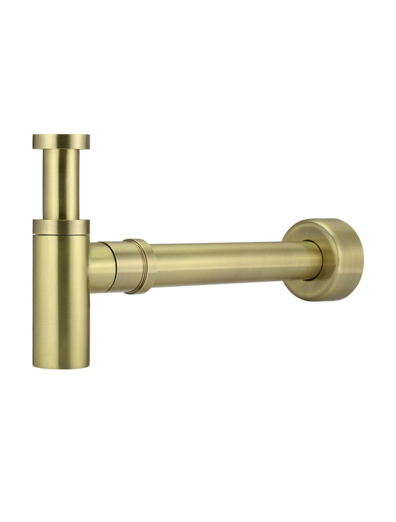 Round Bottle Trap for 32mm basin waste and 40mm outlet - PVD Tiger 