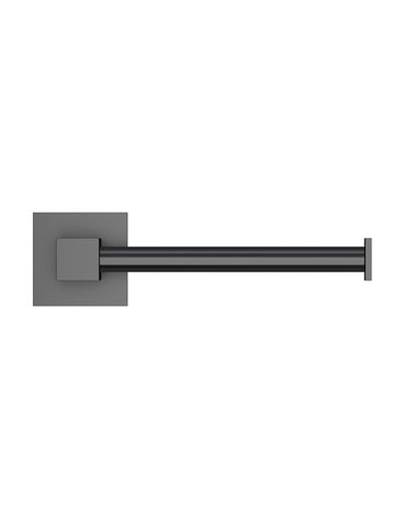 Square Toilet Roll Holder - Matte Black