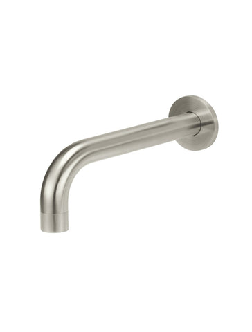 Universal Round Curved Spout - PVD Brushed Nickel