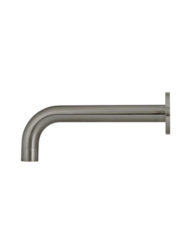 Universal Round Curved Spout - Shadow Gunmetal (SKU: MS05-PVDGM) by Meir