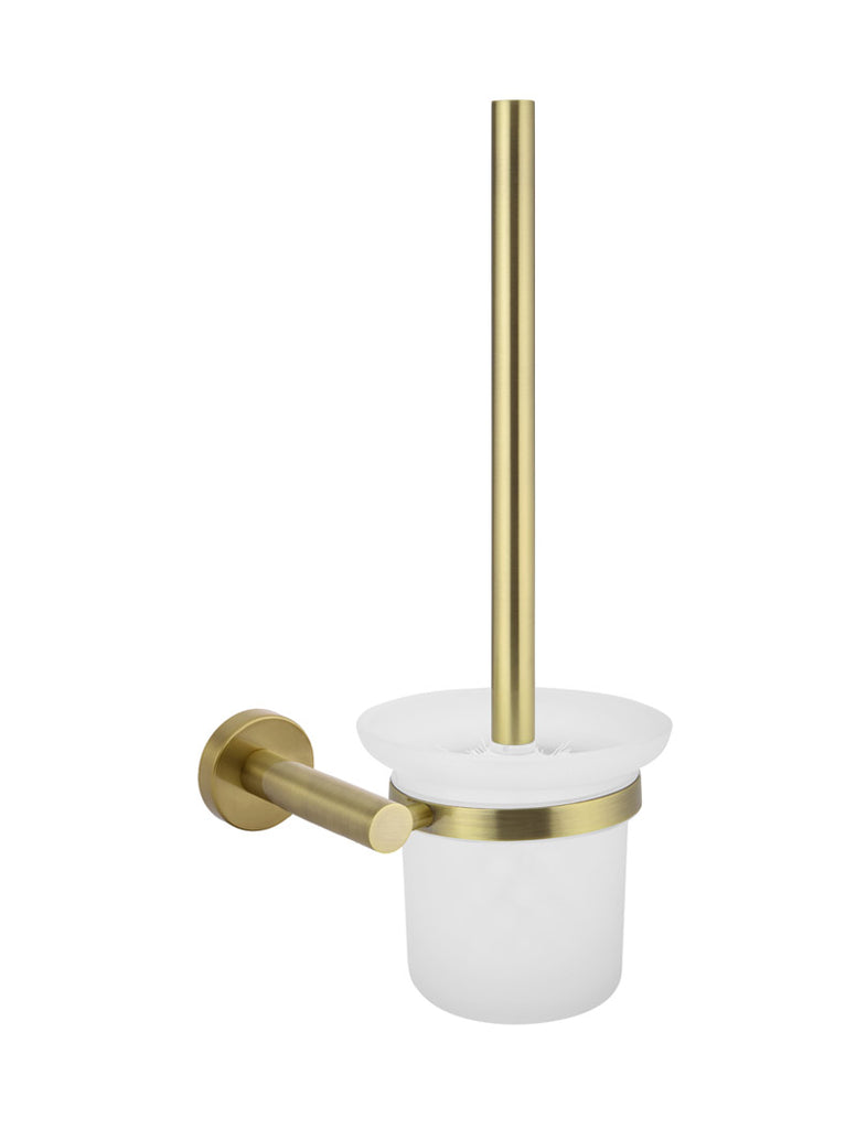 Toilet top brush bronze