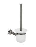 Round Toilet Brush & Holder - Shadow Gunmetal - MTO01-R-PVDGM