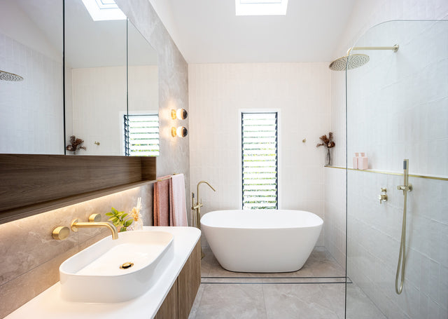 Dream Bathroom Reno | A Karlie and Will x Meir Collaboration
